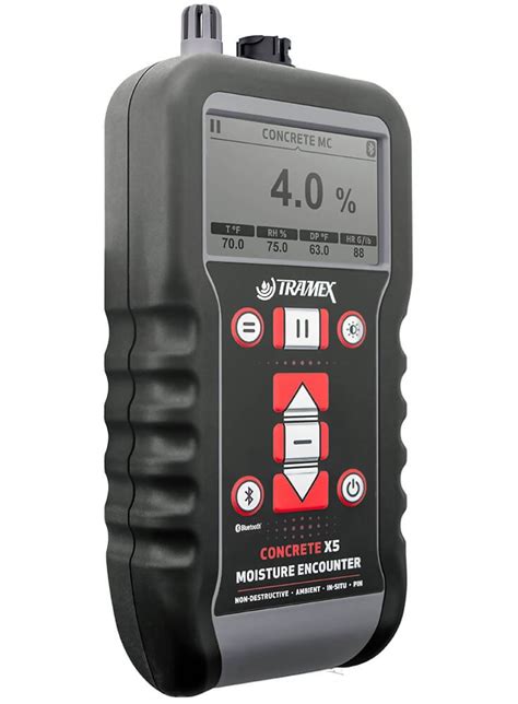 moisture meter for concrete slabs|tramex concrete x5 moisture encounter.